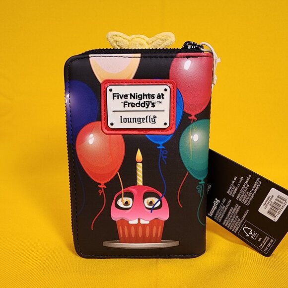 Loungefly Five Nights at Freddy's Chica Plush Cosplay Zip Around Wallet NEW - Picture 5 of 14
